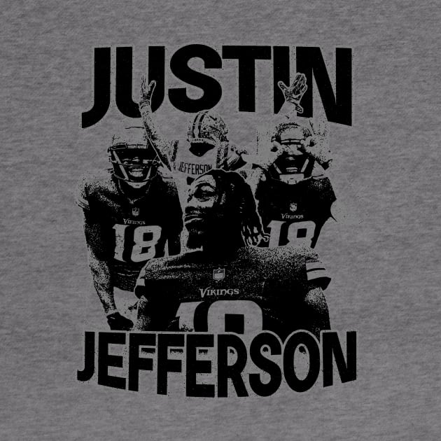 Justin Jefferson(american football wide receiver) by alesyacaitlin